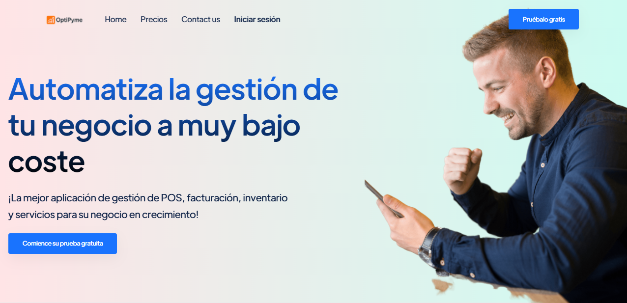 Logo de Optipyme - Cliente de Koder SpA